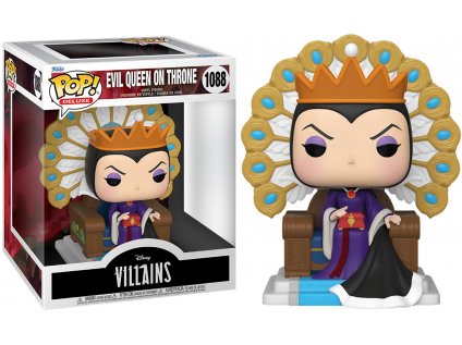 Funko POP! 1088 Deluxe: Disney Villains - Evil Queen on Throne