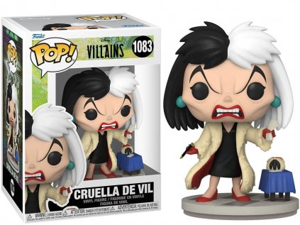 Funko POP! 1083 Disney Villains: Cruella de Vil