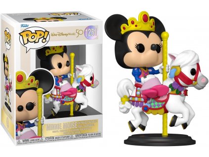Funko POP! 1251 Disney: 50th Anniversary - Minnie Mouse With Carrouel