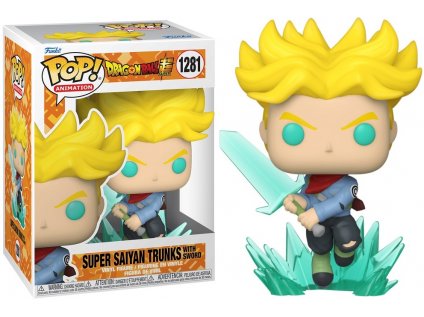 Funko POP! 1281 Animation: Dragon Ball Super - Super Saiyan Trunks with Sword