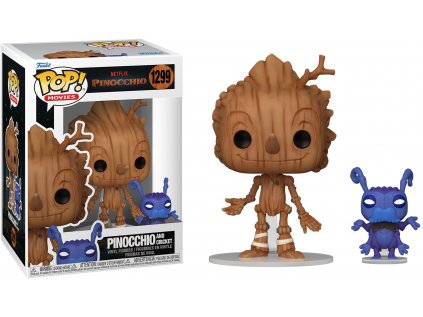 Funko POP! 1299 Movies: Netflix Pinocchio - Pinocchio and Cricket