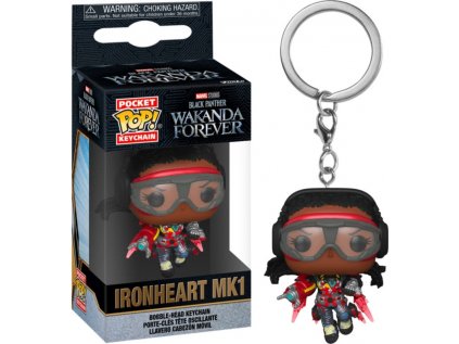 Funko Pocket POP! Klíčenka Marvel: Black Panther Wakanda Forever - Ironheart MK1