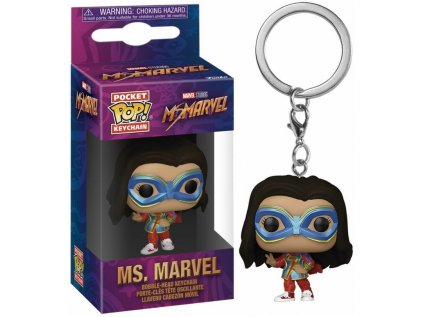 Funko Pocket POP! Klíčenka Marvel - Ms. Marvel