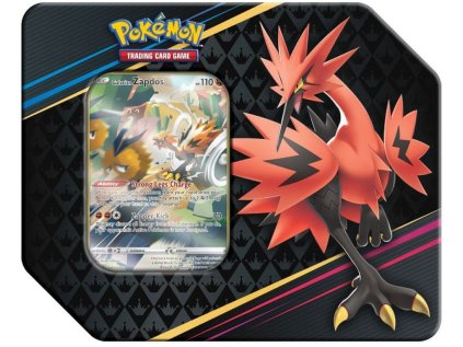 Pokémon TCG: Premium Art Tin Crown Zenith Galarian Zapdos