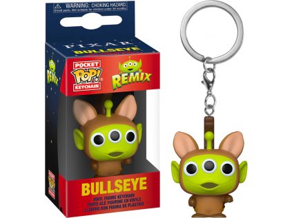 Funko Pocket POP! Klíčenka Pixar Alien Remix - Bullseye