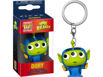 Funko Pocket POP! Klíčenka Pixar Alien Remix - Dory