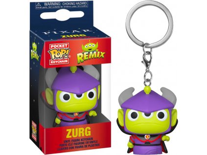 Funko Pocket POP! Klíčenka Pixar Alien Remix - Zurg