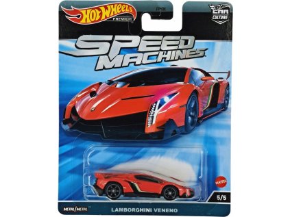 Hot Wheels Premium Car Culture Speed Machines - Lamborghini Veneno