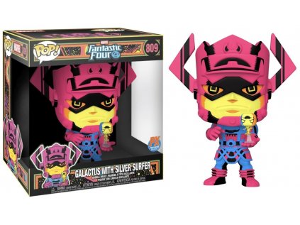 Funko POP! 809 Marvel Fantastic Four - Jumbo - Galactus with Silver Surfer PX Exclusive
