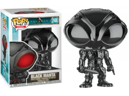 Funko POP! 248 Heroes: Aquaman - Black Manta Chrome