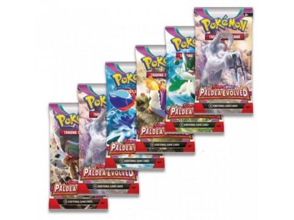 Pokémon TCG: Scarlet & Violet Paldea Evolved - booster (10 karet)