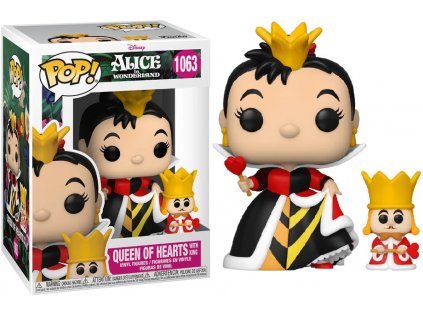 Funko POP! 1063 Disney: Alice in Wonderland - Queen of Hearts with King