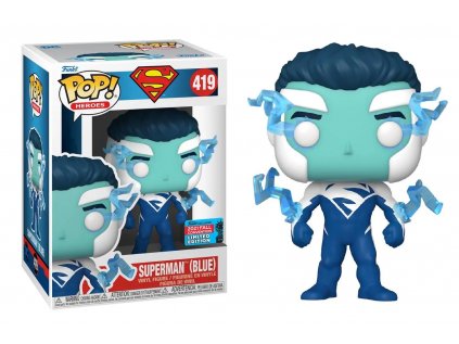 Funko POP! 419 Heroes: Superman (Blue) Limited Edition