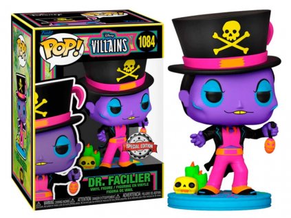 Funko POP! 1084 Disney Villains: Dr. Facilier BLKLT Special Edition