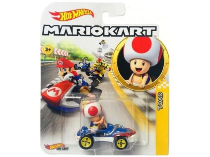 Hot Wheels Mario Kart - Toad Standard Kart