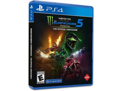 PS4 Monster Energy Supercross 5: The Official Videogame