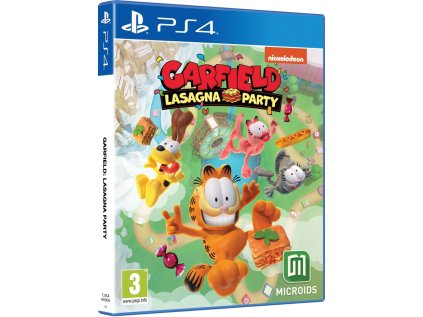 PS4 Garfield Lasagna Party