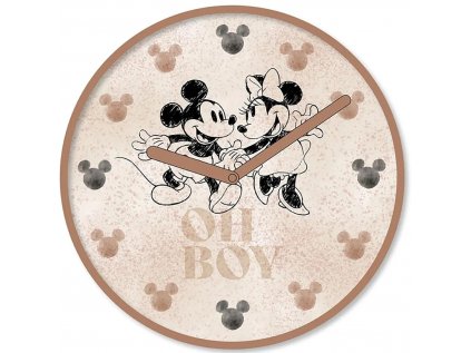 Hodiny Mickey Mouse - Blush