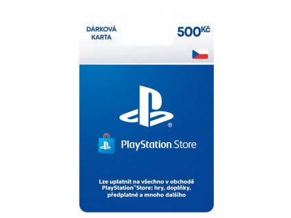 PlayStation Store dárková karta 500 Kč Digital - CZ