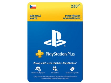 PlayStation Plus Essential 1M předplatné - kredit 235 Kč - CZ