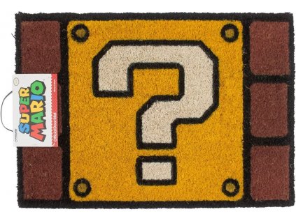 Rohožka Super Mario - Question Mark Block