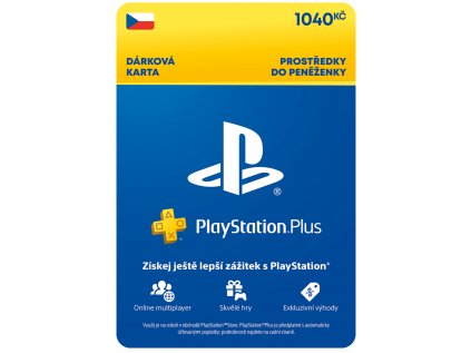 PlayStation Plus Extra - Kredit 1040 Kč (3M členství) - CZ