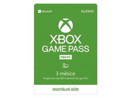 PC Game Pass - 3M členství digital
