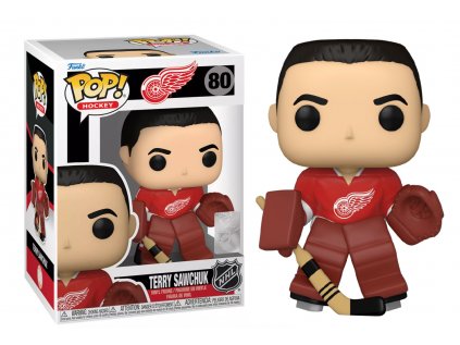 Funko POP! 80 NHL: Terry Sawchuk - Detroit Red Wings