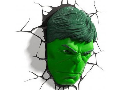 Lampička Hulk 3D
