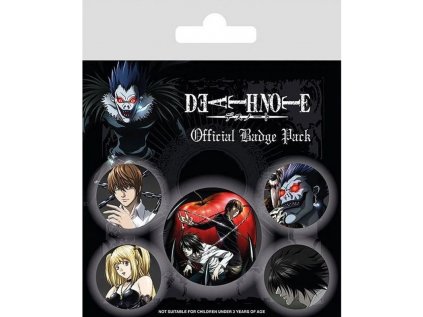 Sada placek Death Note Characters