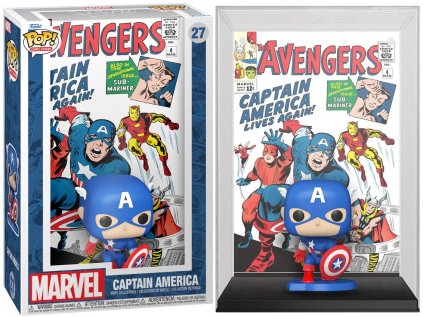 Funko POP! 27 Comic Covers: Marvel - Captain America Avengers #4(1963)