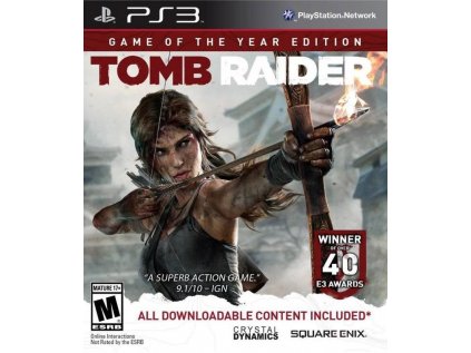 PS3 Tomb Raider GOTY Edition