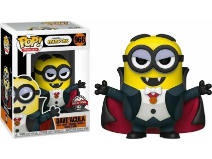 Funko POP! 966 Movies: Minions - Dave'acula Special Edition