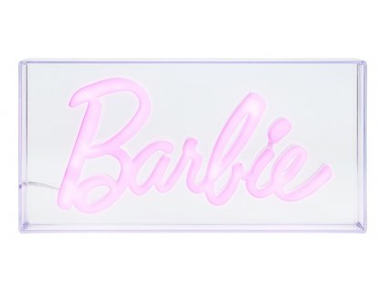 Stolní lampa Barbie LED Neon - Logo