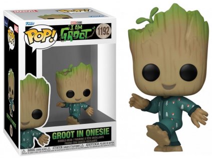Funko POP! 1192 Marvel: I Am Groot - Groot in Onesie