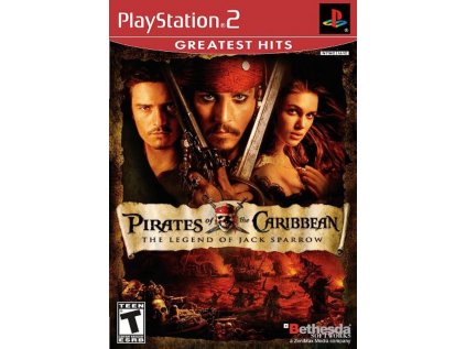 PS2 Pirates of the Carribbean: The Legend of Jack Sparrow  Bazar