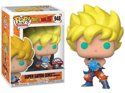 Funko POP! 948 Animation: Dragon Ball Z - Super Saiyan Goku with Kamehameha Diamond Special Edition