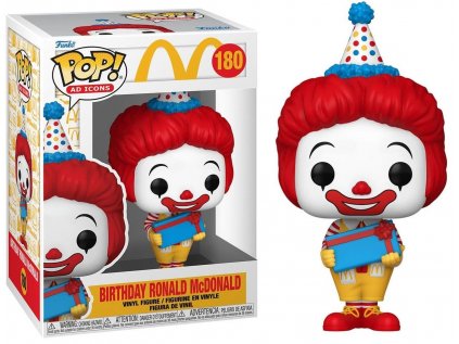 Funko POP! 180 Ad Icons: McDonalds - Birthday Ronald McDonald