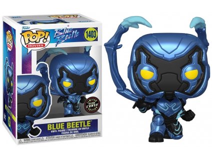 Funko POP! 1403 Movies: Blue Beetle - Blue Beetle Limited Glow Chase Edition