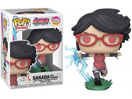 Funko POP! 1358 Animation: Boruto Sarada with Sharingan