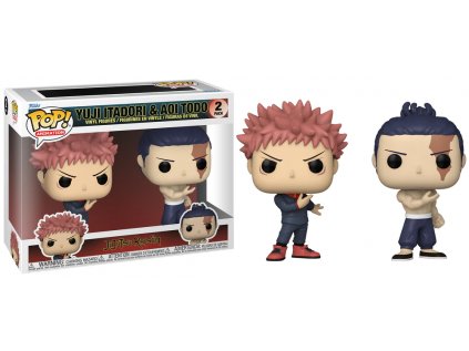 Funko POP! 2-Pack Animation: Jujutsu Kaisen - Yuji Itadori & Aoi Todo