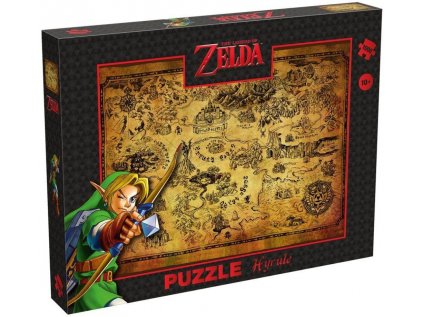 Puzzle Zelda - Hyrule 1000 dílků