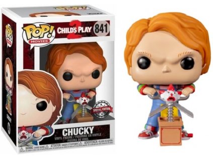 Funko POP! 841 Movies: Child's Play 2 - Chucky Special Edition