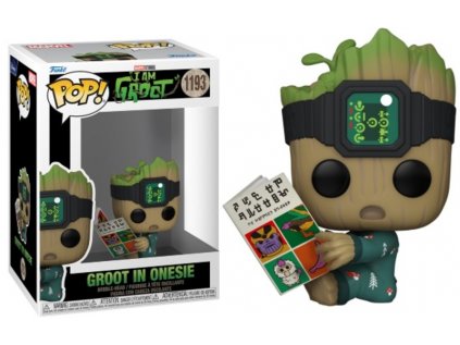 Funko POP! 1193 Marvel: I Am Groot - Groot in Onesie