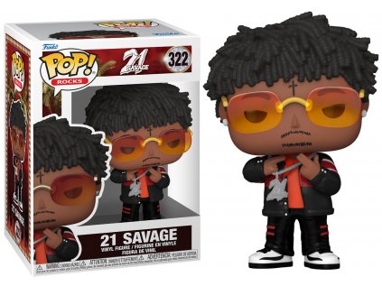 Funko POP! 322 Rocks - 21 Savage