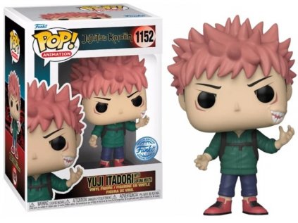 Funko POP! 1152 Animation: Jujutsu Kaisen - Yuji Itadori with Sukuna Mouth Special Edition