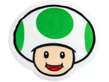 Plyšák Super Mario -  Green Toad 15 cm