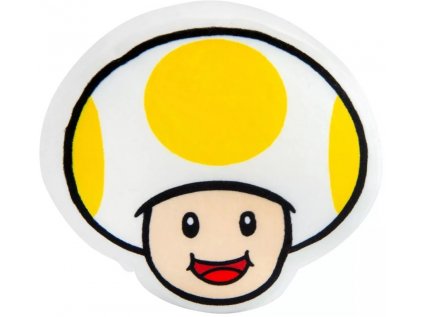 Plyšák Super Mario - Yellow Toad 15 cm