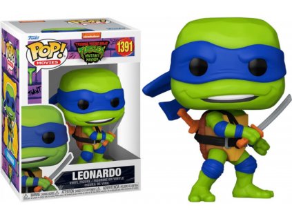 Funko POP! 1391 Movies: Teenage Mutant Ninja Turtles Mutant Mayhem - Leonardo