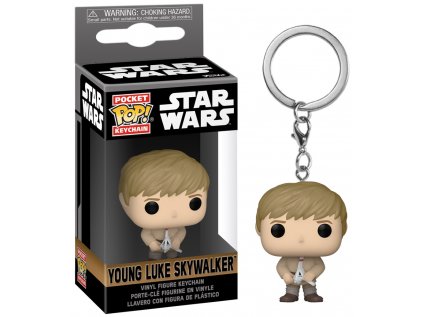 Funko Pocket POP! Klíčenka Star Wars: Obi-Wan Kenobi - Young Luke Skywalker